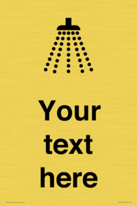 Custom information: Shower